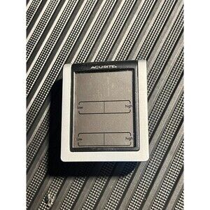 AcuRite Wireless Digital Indoor Thermometer and Hygrometer Monitor Black/Silver